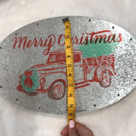 Merry Christmas ref truck lighted Holiday Marquee - Picture 9 of 15